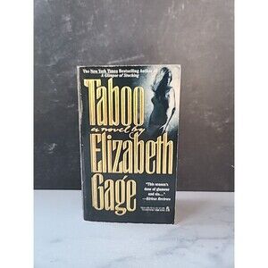 Taboo A Novel By Elizabeth Gage Paperback